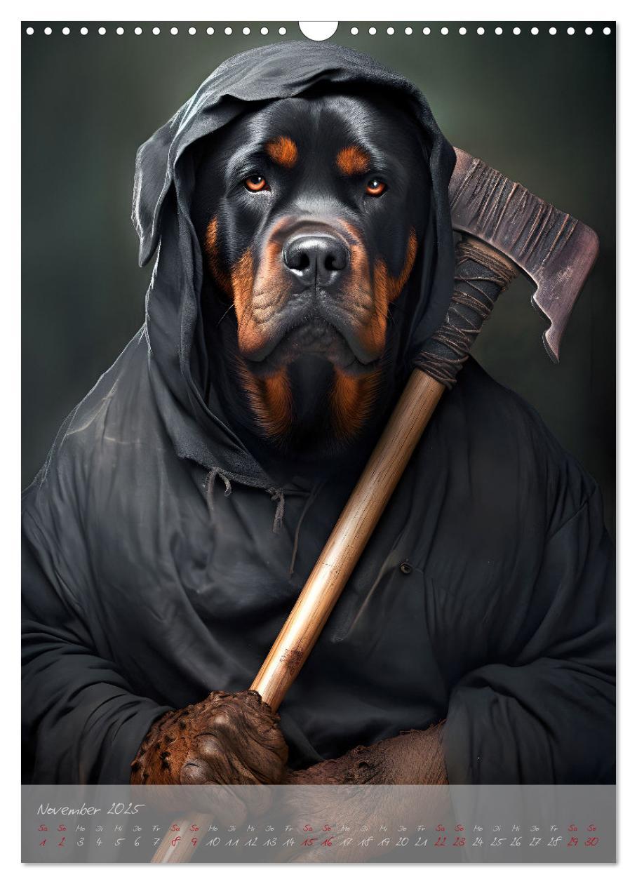 Bild: 9783435854257 | CHARAKTIERE Hunde mit Profil (Wandkalender 2025 DIN A3 hoch),...