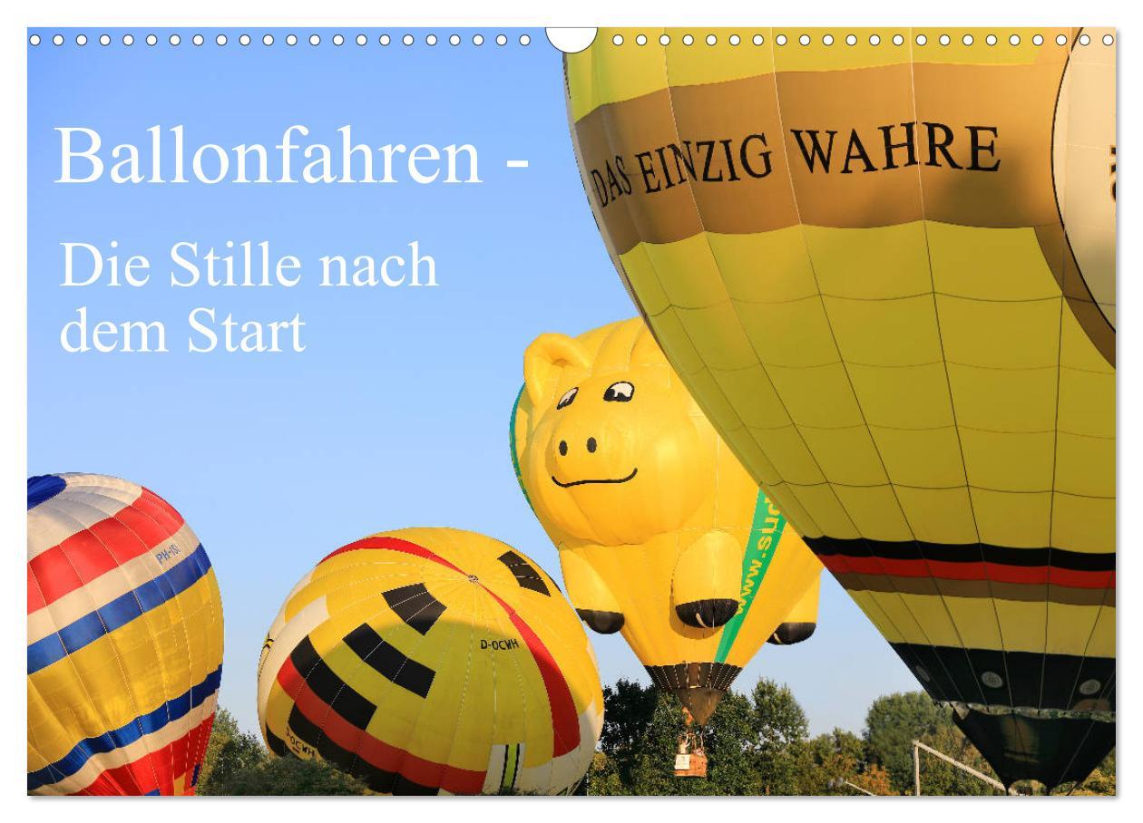 Cover: 9783435202416 | Ballonfahren - Die Stille nach dem Start (Wandkalender 2025 DIN A3...