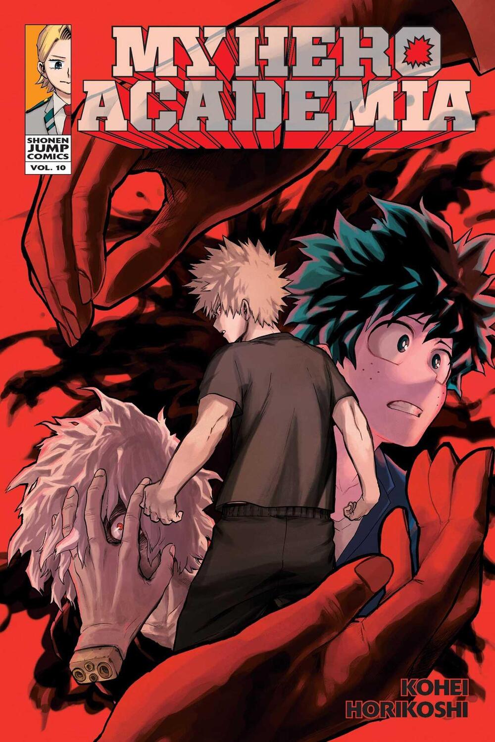 Cover: 9781421594378 | My Hero Academia, Vol. 10 | All for One | Kohei Horikoshi | Buch