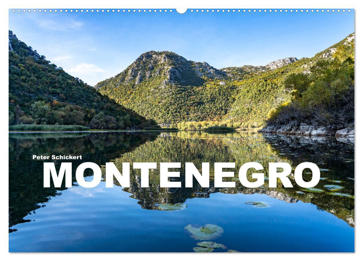 Cover: 9783383997013 | Montenegro (Wandkalender 2025 DIN A2 quer), CALVENDO Monatskalender