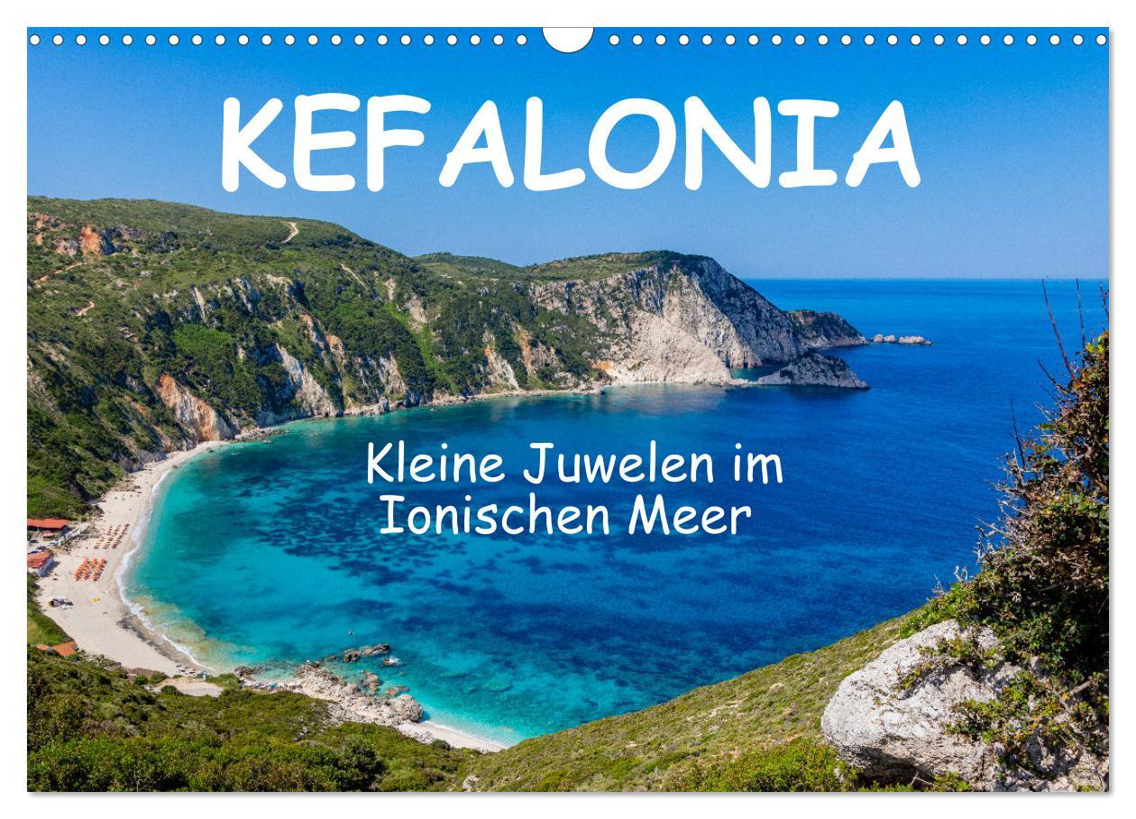 Cover: 9783383876868 | Kefalonia Kleine Juwelen im Ionischen Meer (Wandkalender 2025 DIN...