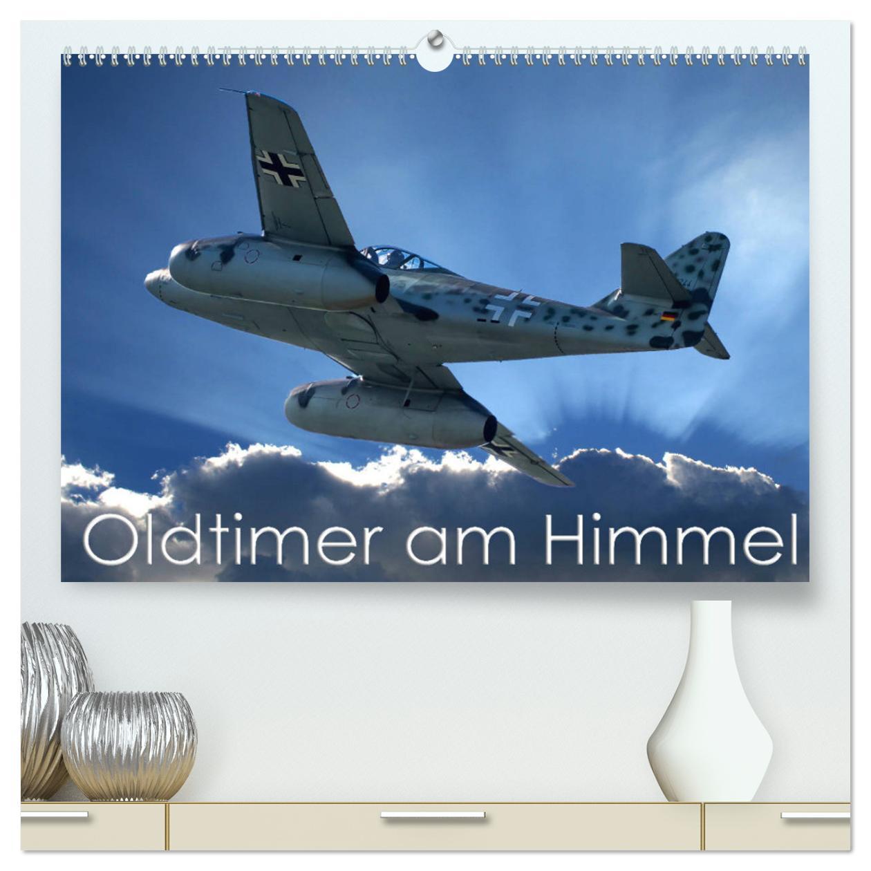 Cover: 9783435412921 | Oldtimer am Himmel (hochwertiger Premium Wandkalender 2025 DIN A2...