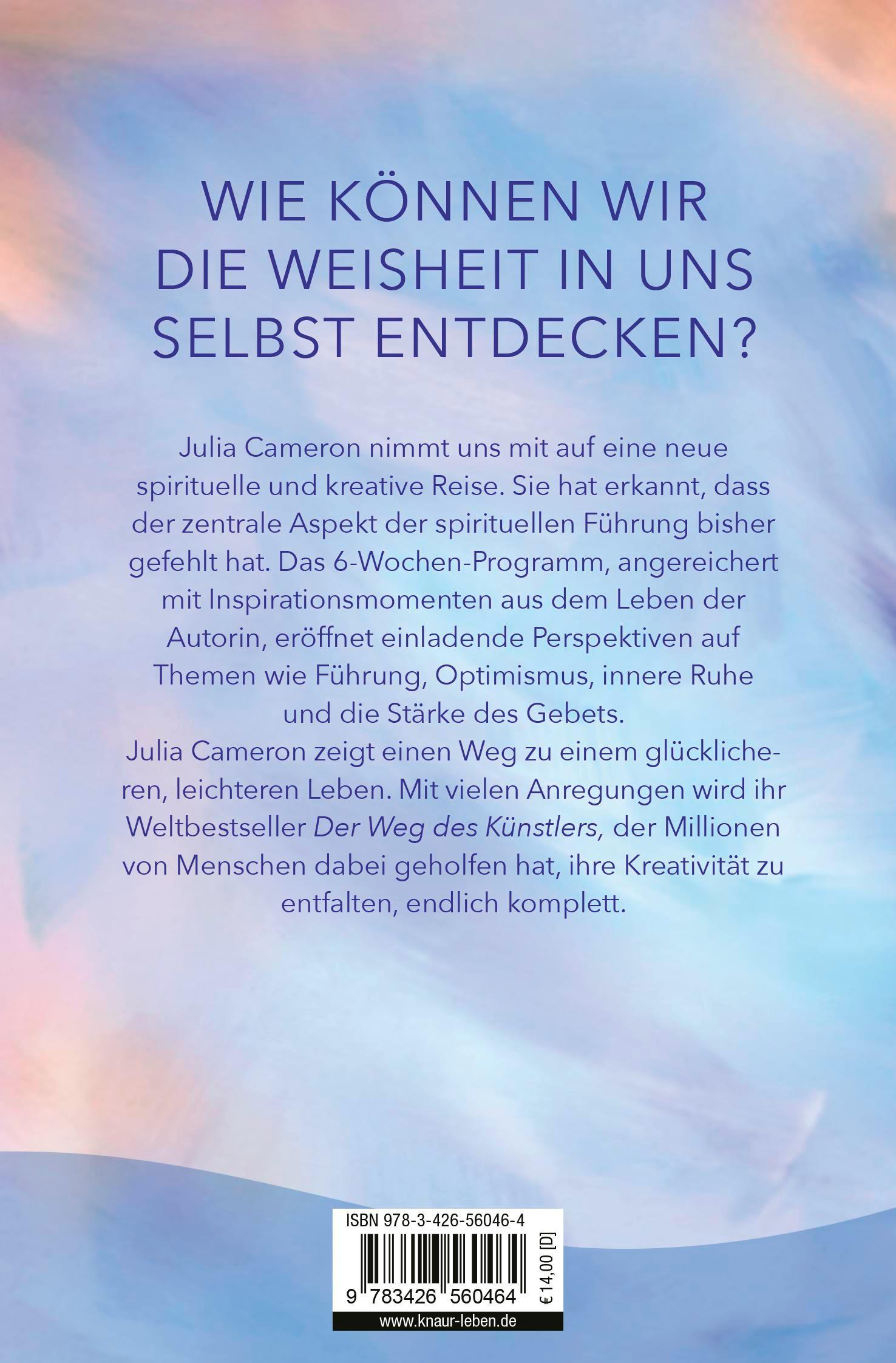 Rückseite: 9783426560464 | Spirituelle Führung auf dem Weg des Künstlers | Julia Cameron | Buch