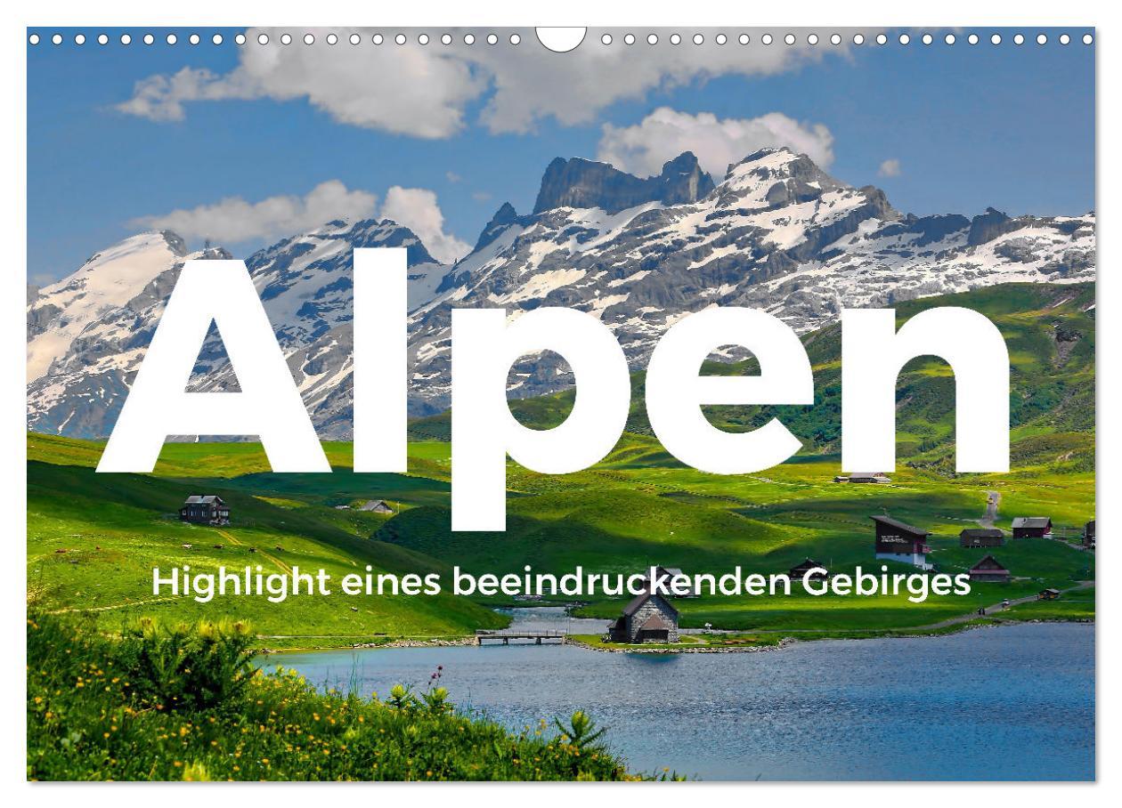 Cover: 9783435007349 | Alpen - Highlight eines beeindruckenden Gebirges (Wandkalender 2025...