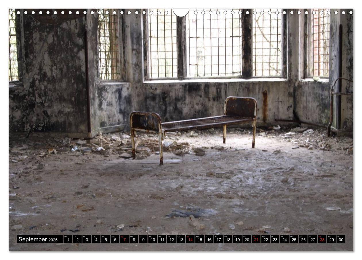 Bild: 9783435692224 | Beelitz Heilstätten-Faszination des Verfalls (Wandkalender 2025 DIN...