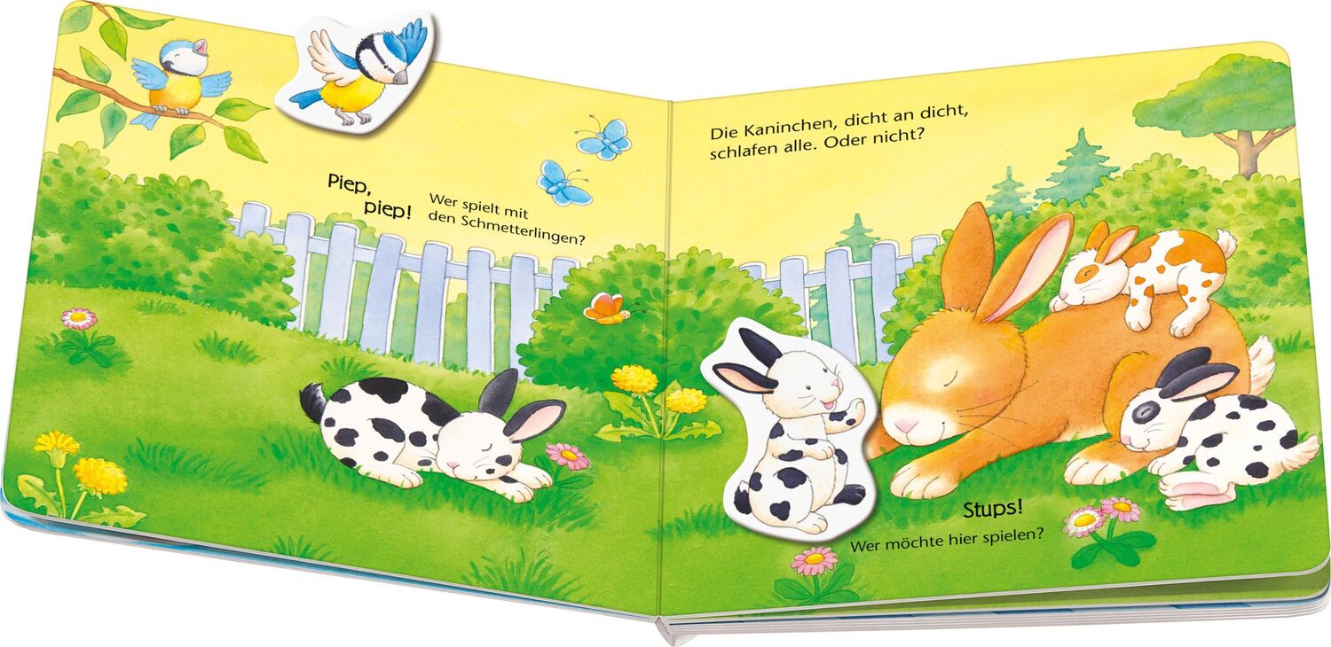 Bild: 9783473302826 | ministeps: Mein erstes Magnetbuch: Wer gehört zu wem? Tierkinder