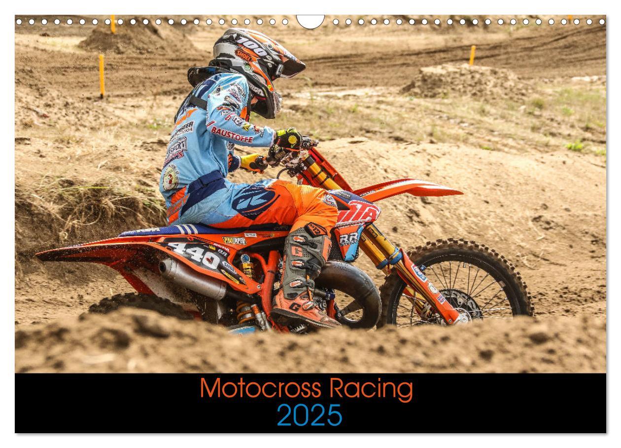 Cover: 9783435295395 | Motocross Racing 2025 (Wandkalender 2025 DIN A3 quer), CALVENDO...