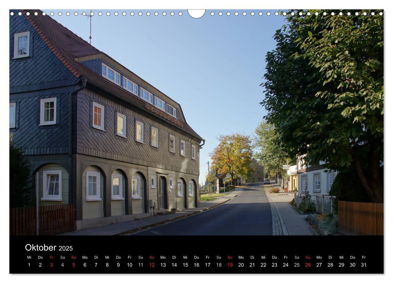 Bild: 9783435670864 | Oberlausitz - Land der Umgebindehäuser (Wandkalender 2025 DIN A3...