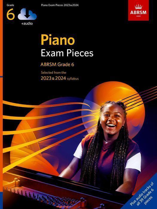 Cover: 9781786014689 | ABRSM Piano Exam Pieces 2023-2024 Grade 6 + Audio | ABRSM | Englisch