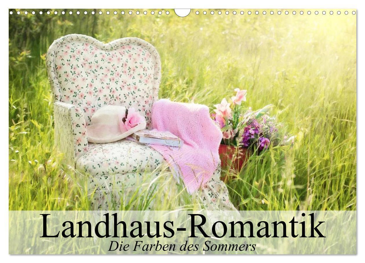 Cover: 9783435564033 | Landhaus-Romantik. Die Farben des Sommers (Wandkalender 2025 DIN A3...