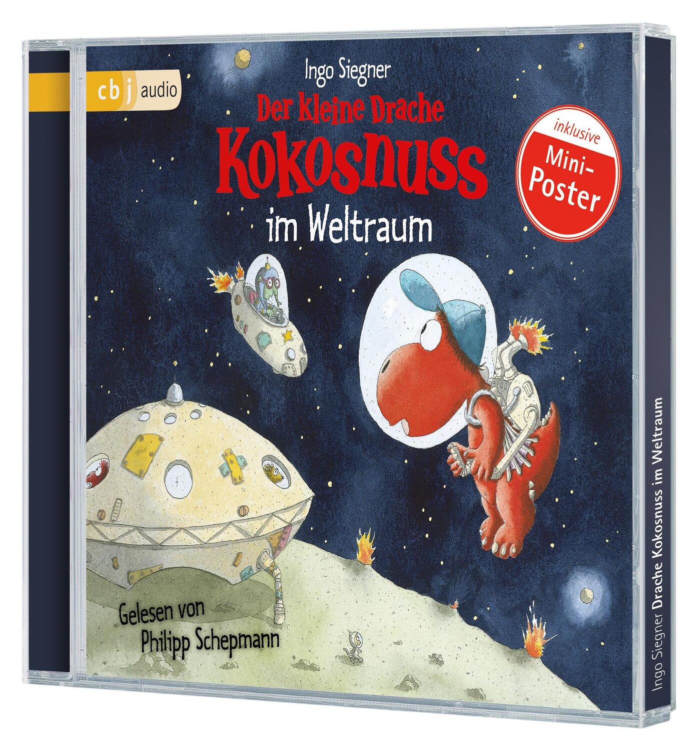 Bild: 9783837112887 | Der kleine Drache Kokosnuss 17 im Weltraum | Ingo Siegner | Audio-CD