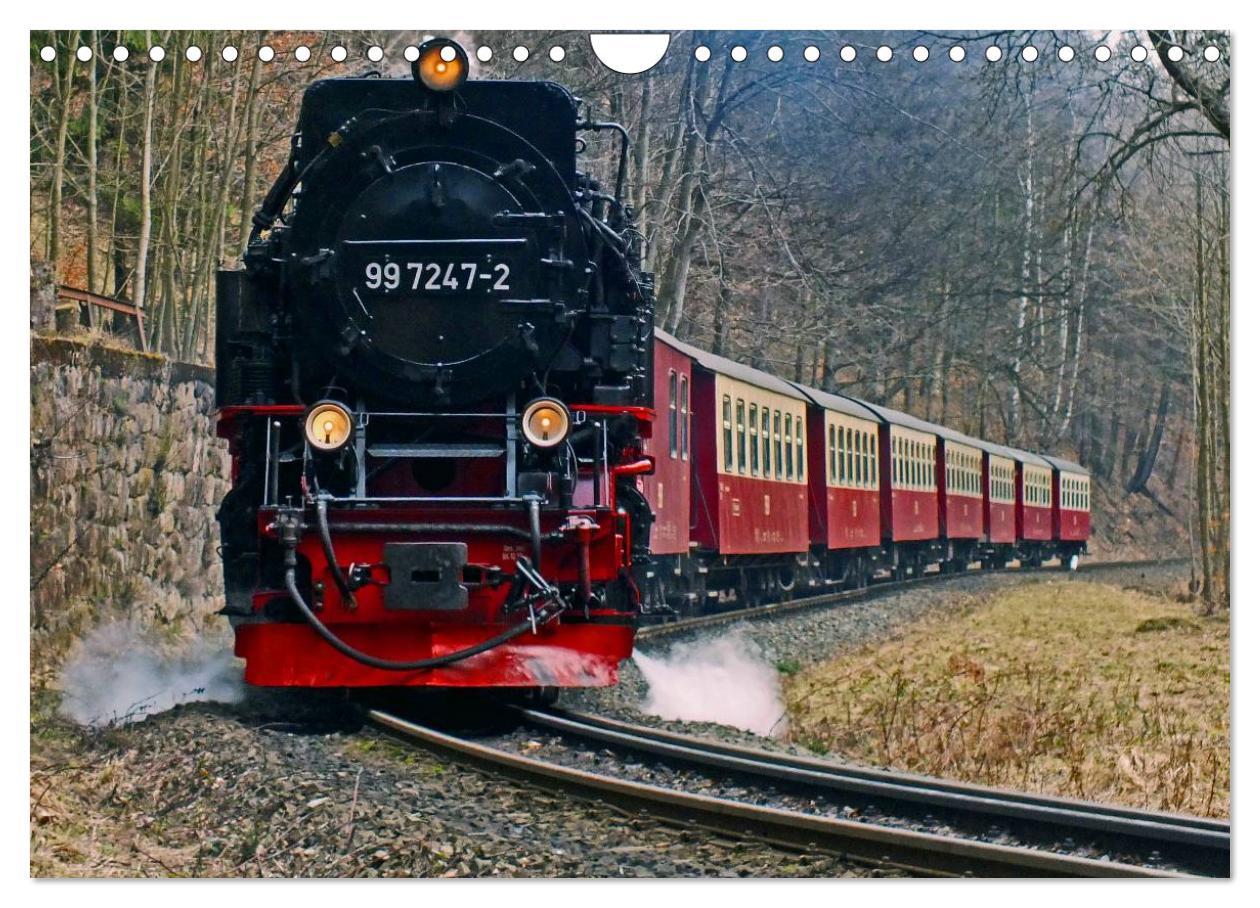 Bild: 9783435670260 | Unter Dampf durch den Harz (Wandkalender 2025 DIN A4 quer),...