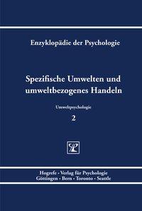 Cover: 9783801705961 | Spezifische Umwelten und umweltbezogenes Handeln | Niels Birbaumer