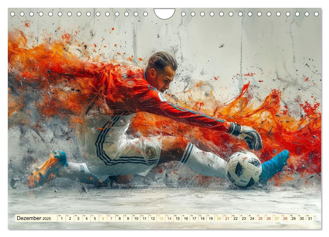 Bild: 9783383772344 | Fußball Torwart (Wandkalender 2025 DIN A4 quer), CALVENDO...