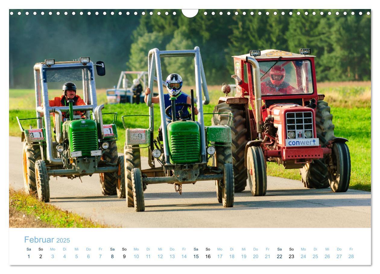 Bild: 9783435021383 | Traktorrennen - die 24 Stunden von Reingers (Wandkalender 2025 DIN...