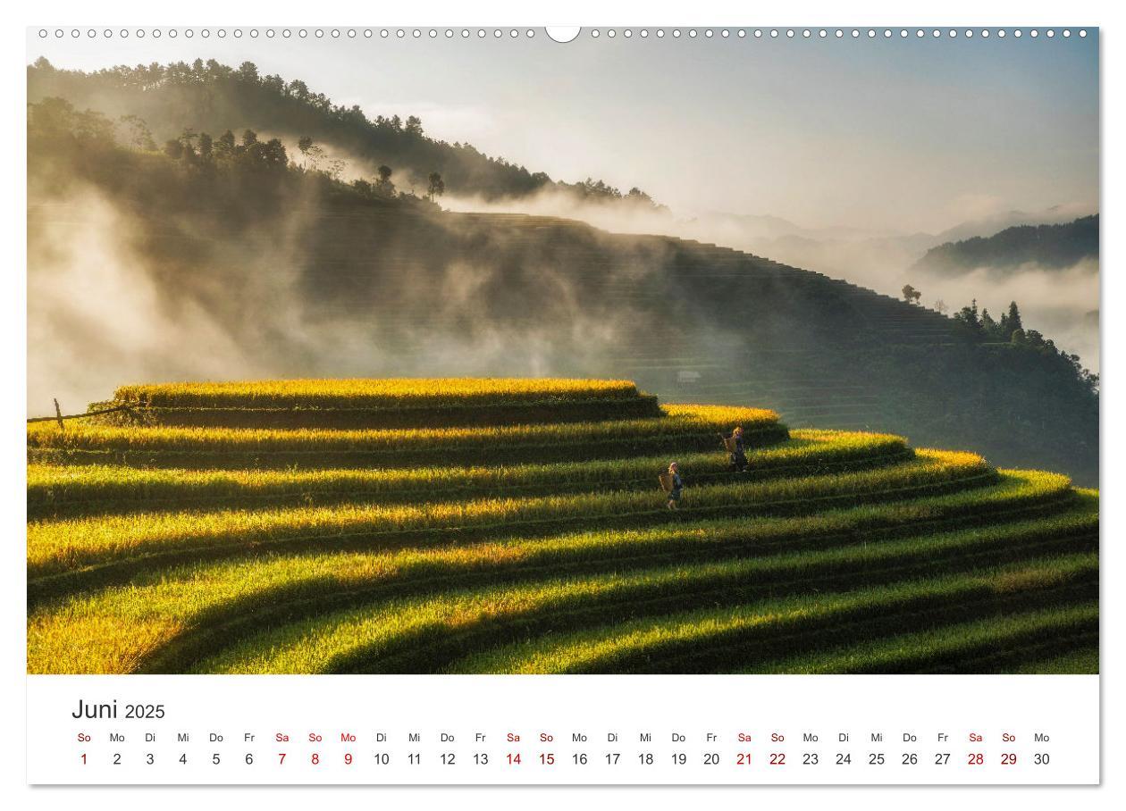 Bild: 9783383916724 | Faszination Vietnam (Wandkalender 2025 DIN A2 quer), CALVENDO...