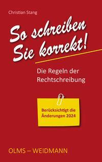 Cover: 9783615004748 | So schreiben Sie korrekt! | Christian Stang | Taschenbuch | 64 S.