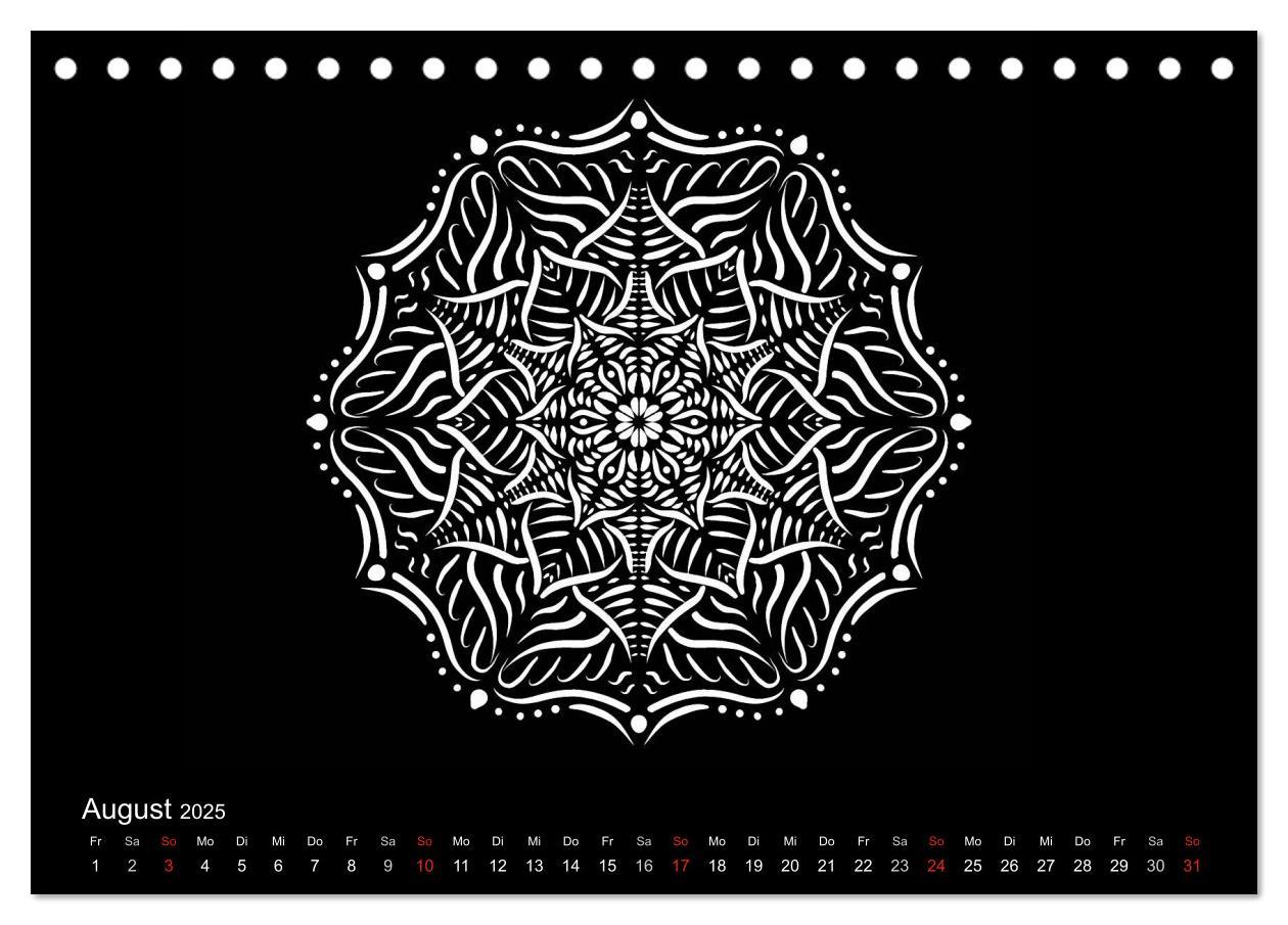 Bild: 9783435462360 | Entspannung und Ruhe durch Mandalas (Tischkalender 2025 DIN A5...