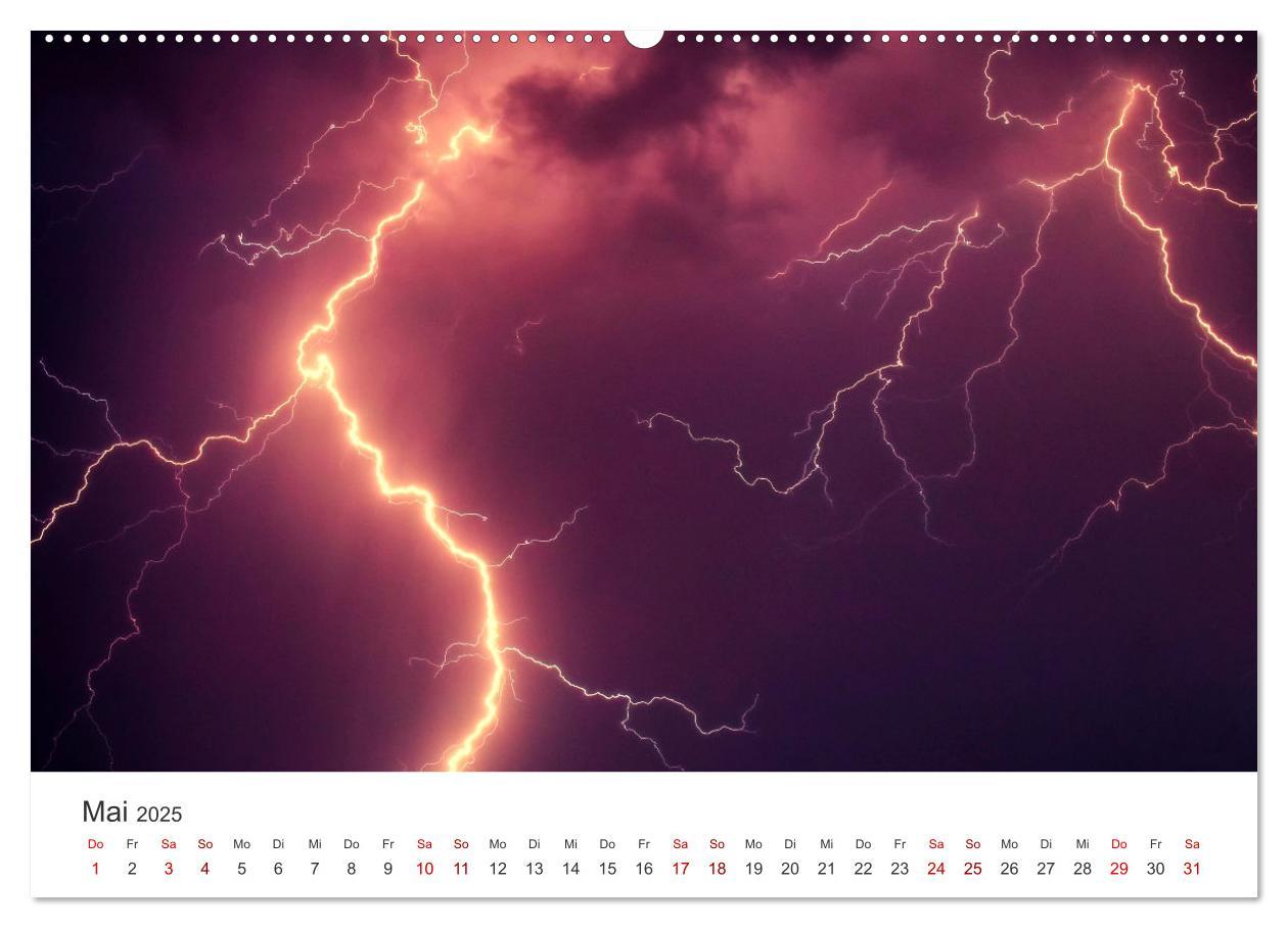 Bild: 9783383928406 | Wetterphänomene - Einmalige Naturschauspiele. (Wandkalender 2025...