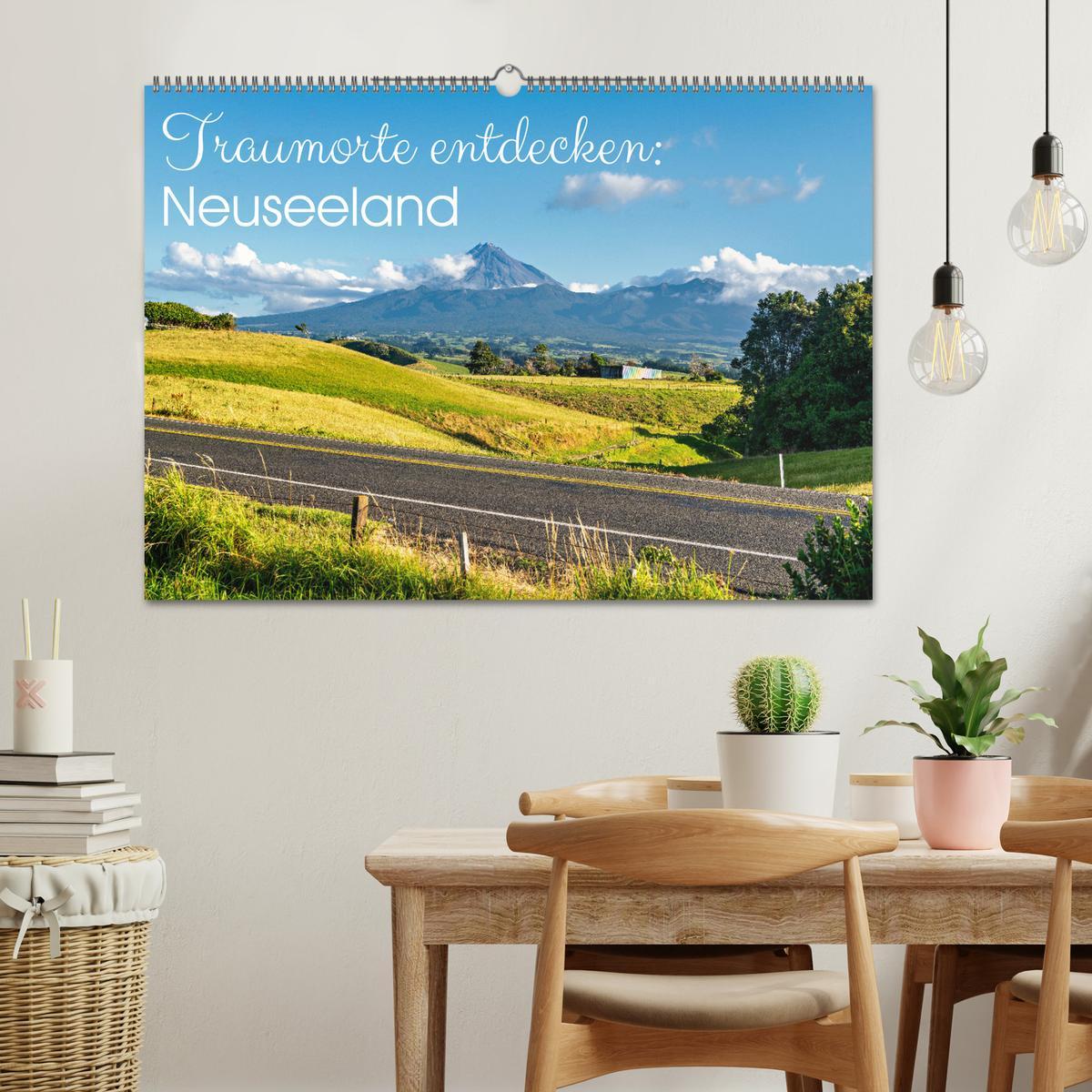 Bild: 9783457216460 | Traumorte entdecken: Neuseeland (Wandkalender 2025 DIN A2 quer),...