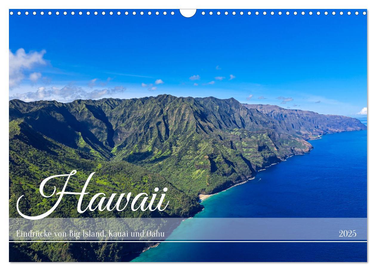 Cover: 9783383842726 | Hawaii - Eindrücke von Big Island, Kauai &amp; Oahu (Wandkalender 2025...