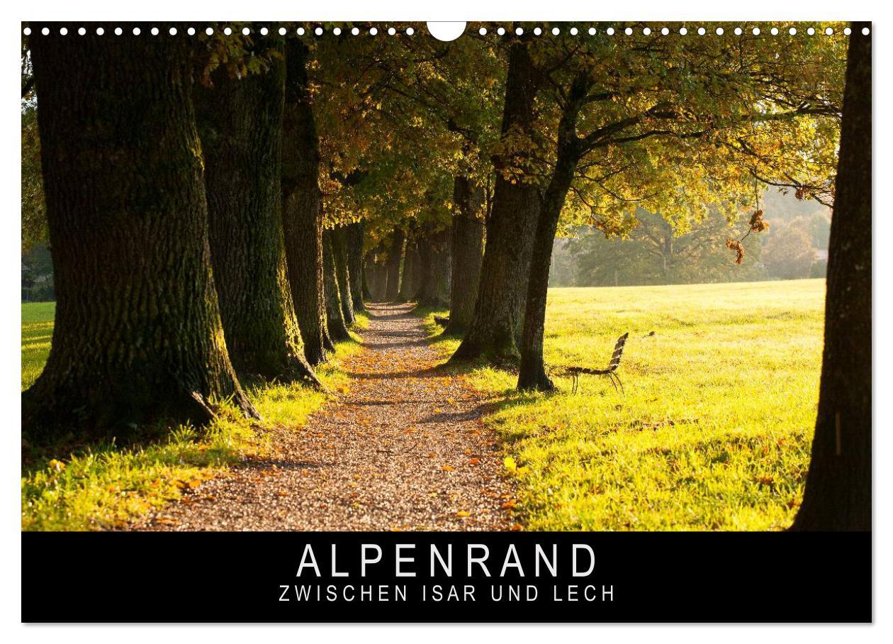 Cover: 9783435752553 | Alpenrand zwischen Isar und Lech (Wandkalender 2025 DIN A3 quer),...