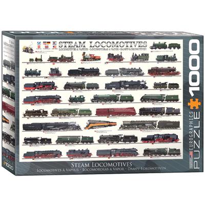 Cover: 628136600903 | Steam Locomotives | Puzzle | Englisch | 2022 | Eurographics