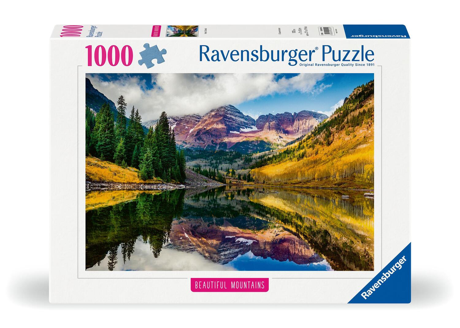 Cover: 4005555002550 | Ravensburger Puzzle 12000255 - Aspen, Colorado - 1000 Teile Puzzle,...