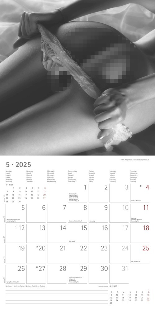 Bild: 4251732340988 | Alpha Edition - Feminine 2025 Broschürenkalender, 30x30cm,...