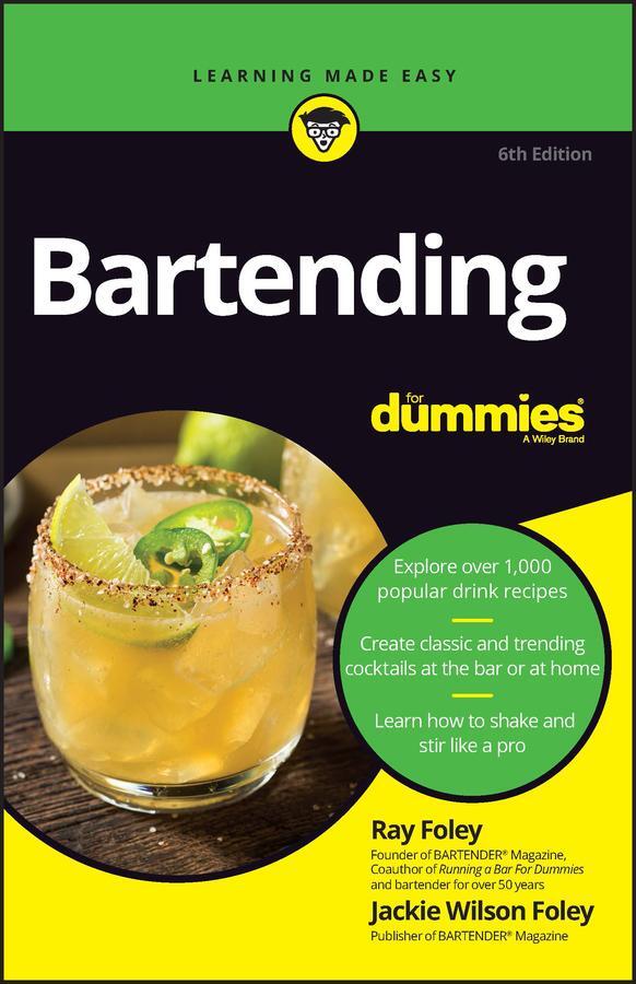 Cover: 9781119900443 | Bartending For Dummies | Jackie Wilson Foley (u. a.) | Taschenbuch