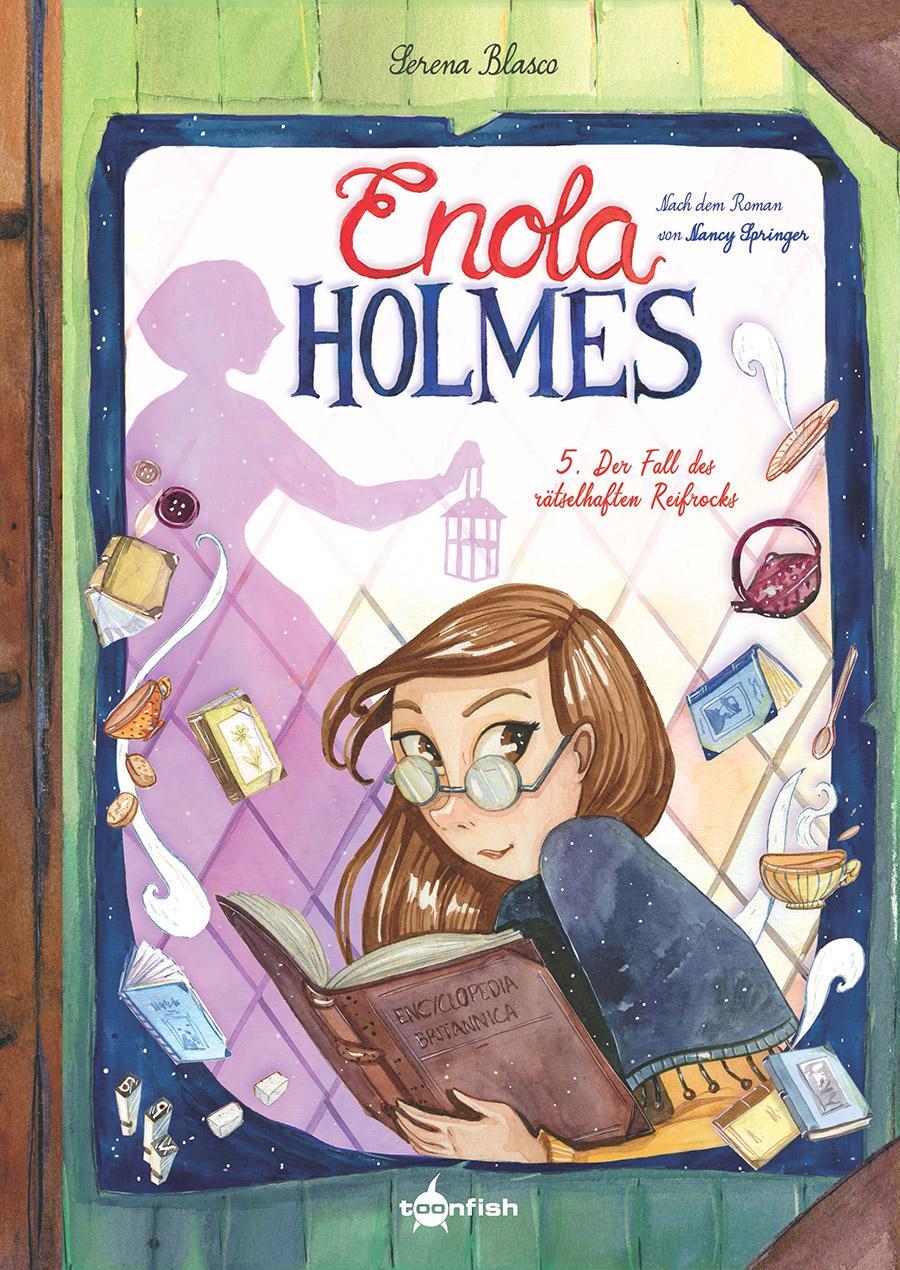 Cover: 9783967927290 | Enola Holmes (Comic). Band 5 | Der Fall des rätselhaften Reifrocks