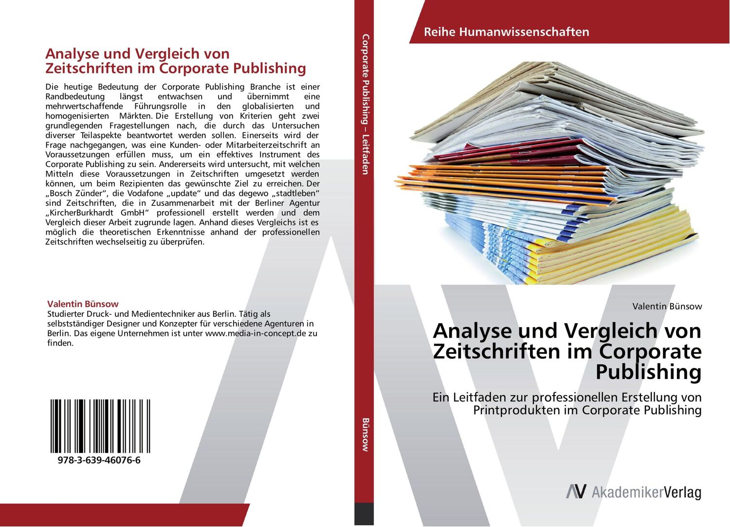 Cover: 9783639460766 | Analyse und Vergleich von Zeitschriften im Corporate Publishing | Buch