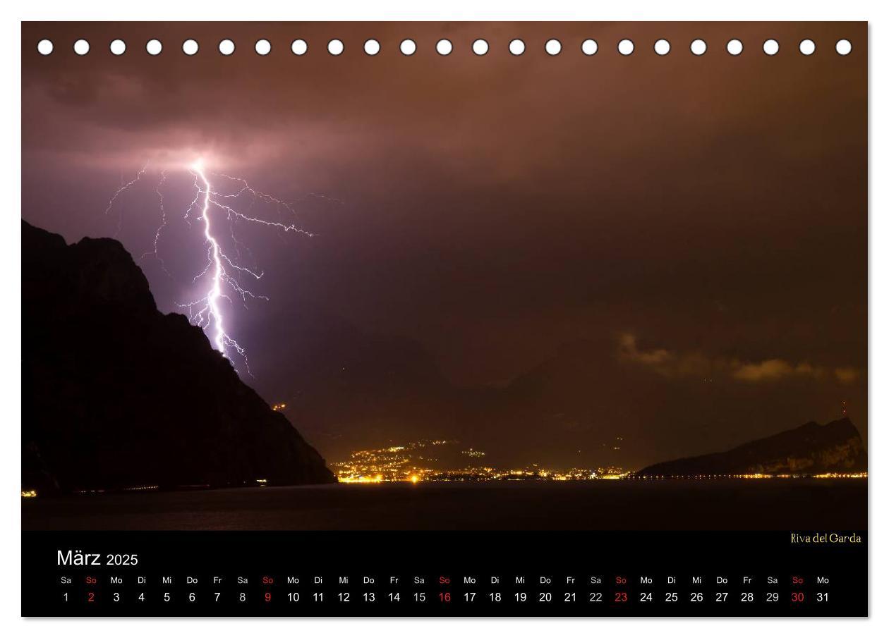 Bild: 9783435825509 | Gardasee (Tischkalender 2025 DIN A5 quer), CALVENDO Monatskalender