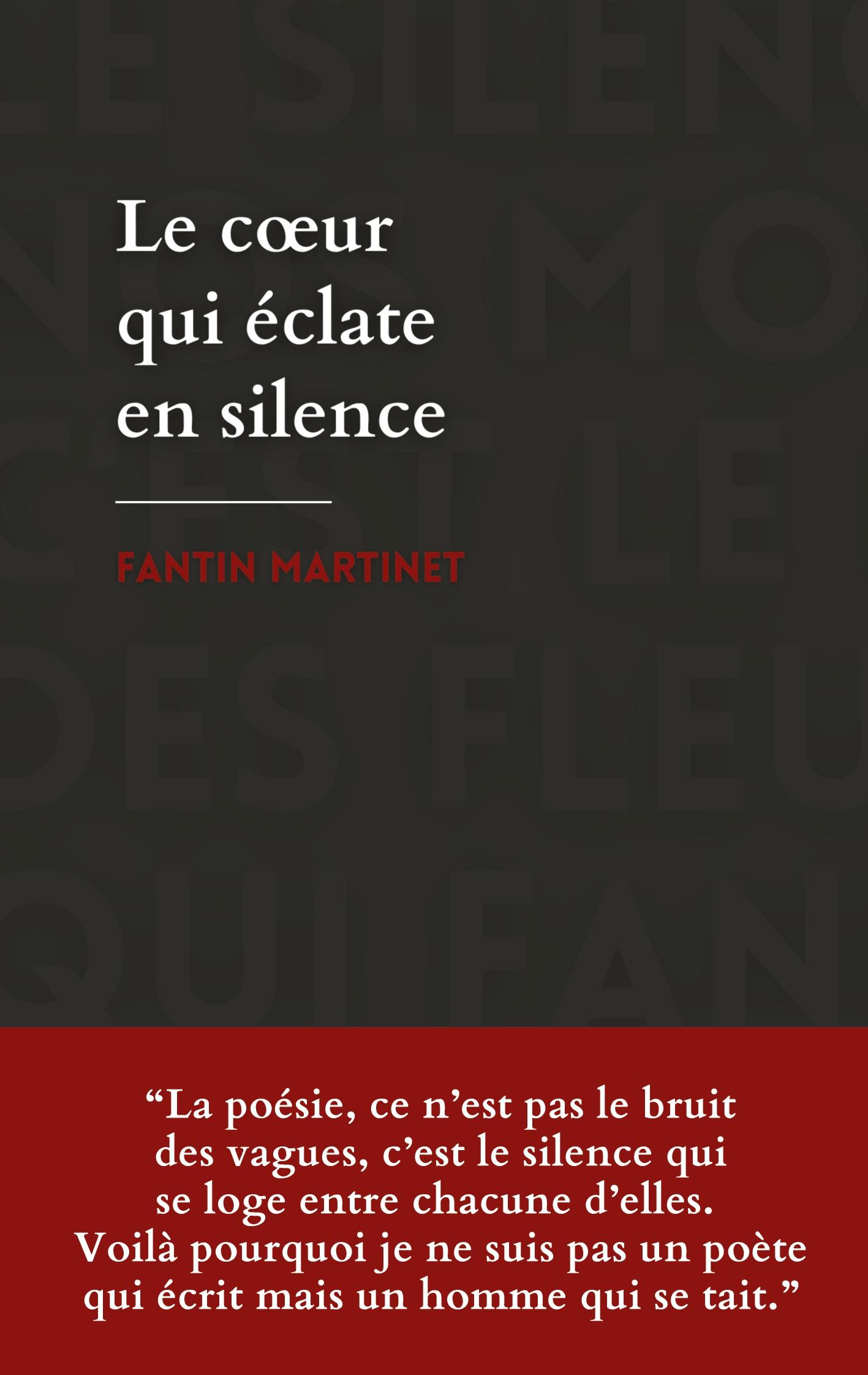 Cover: 9782322519675 | Le coeur qui éclate en silence | Fantin Martinet | Taschenbuch | 2024