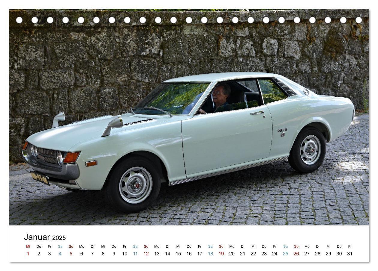 Bild: 9783383854651 | Autos der 70er (Tischkalender 2025 DIN A5 quer), CALVENDO...