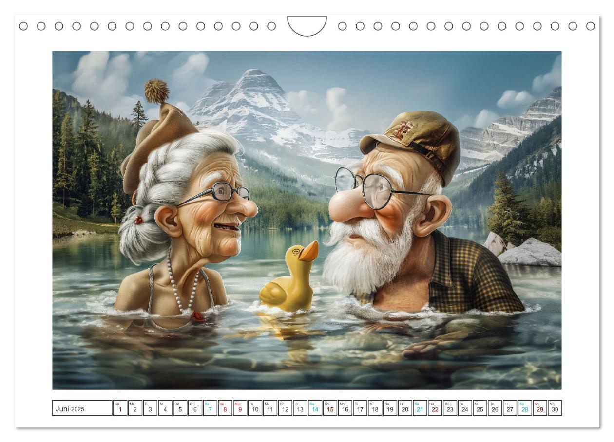 Bild: 9783457185650 | Alt, aber nicht leise (Wandkalender 2025 DIN A4 quer), CALVENDO...