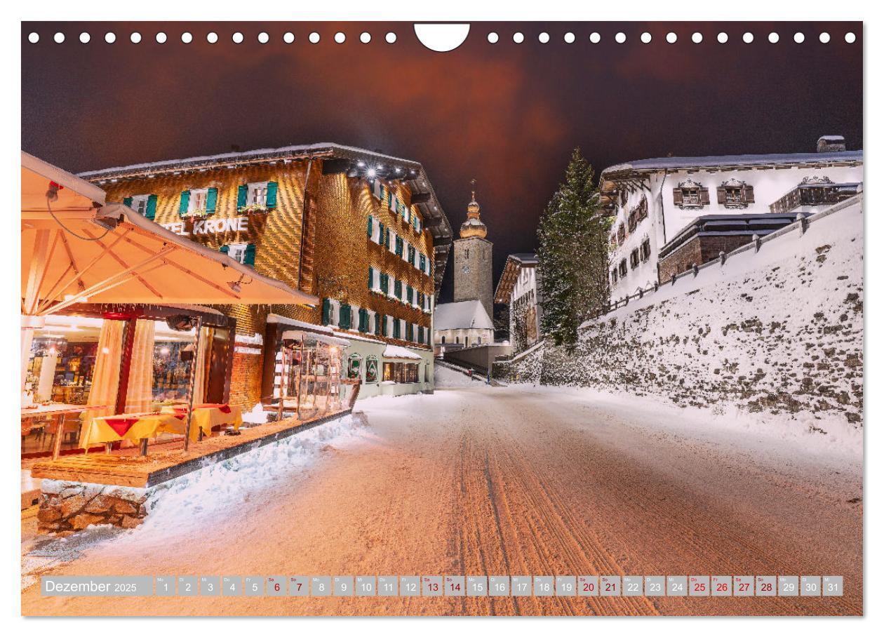 Bild: 9783435111275 | Lech magic of winter (Wandkalender 2025 DIN A4 quer), CALVENDO...