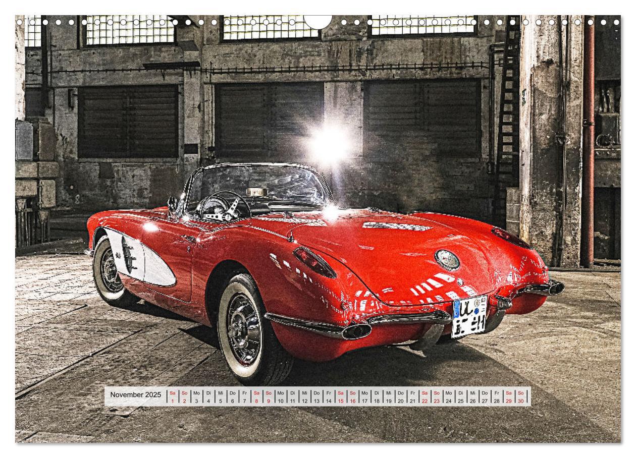 Bild: 9783383998232 | American Deam Car Corvette C1 (Wandkalender 2025 DIN A3 quer),...