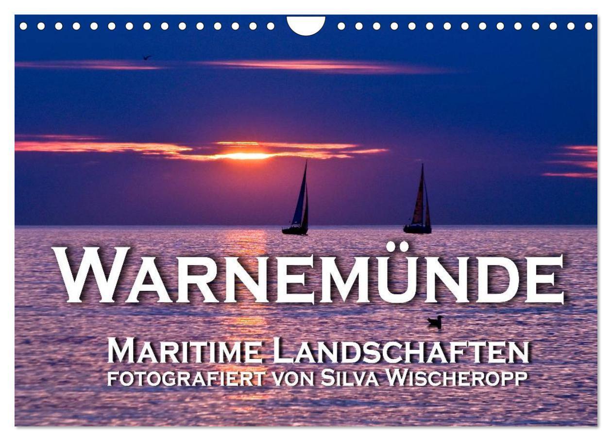 Cover: 9783435708550 | Warnemünde - Maritime Landschaften (Wandkalender 2025 DIN A4 quer),...