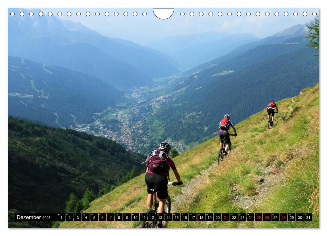 Bild: 9783435834044 | Mountainbike Spirit 2025 (Wandkalender 2025 DIN A4 quer), CALVENDO...