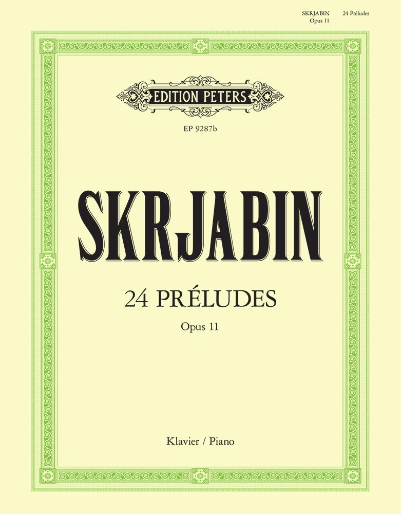 Cover: 9790014107437 | 24 Préludes Op. 11 for Piano | Alexandr N. Skrjabin | Taschenbuch