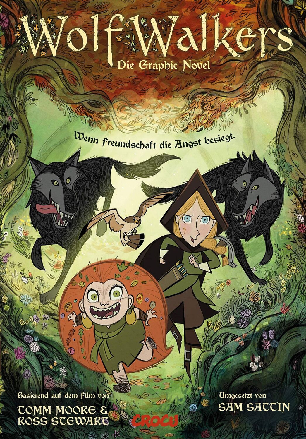 Cover: 9783987430541 | Wolfwalkers | Die Graphic Novel | Sam Sattin | Taschenbuch | 272 S.