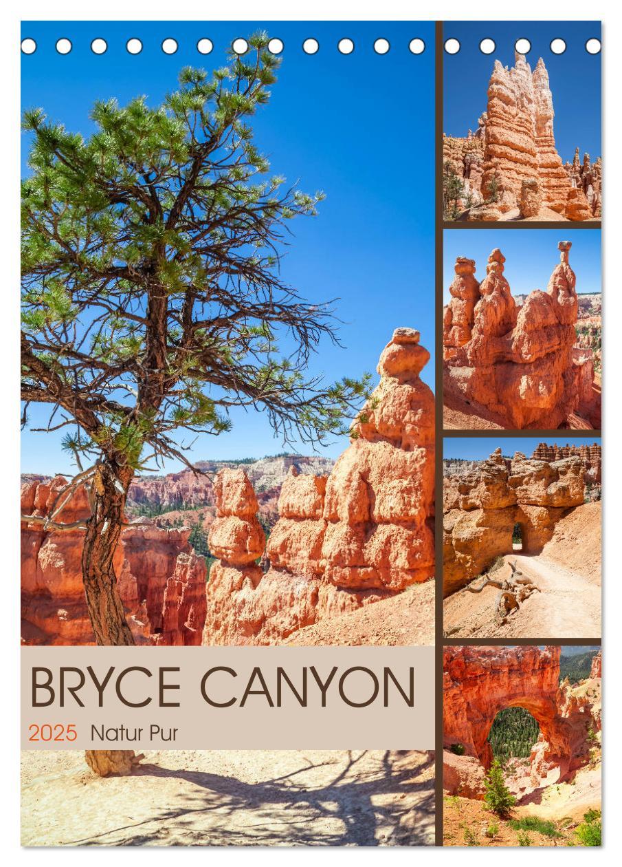 Cover: 9783435972319 | BRYCE CANYON Natur Pur (Tischkalender 2025 DIN A5 hoch), CALVENDO...