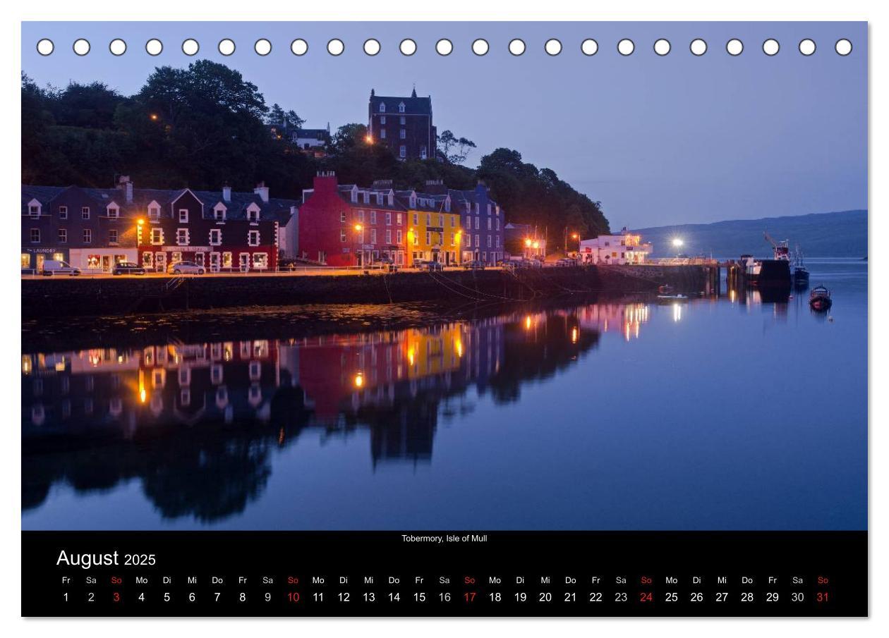 Bild: 9783435783991 | Schottland (Tischkalender 2025 DIN A5 quer), CALVENDO Monatskalender