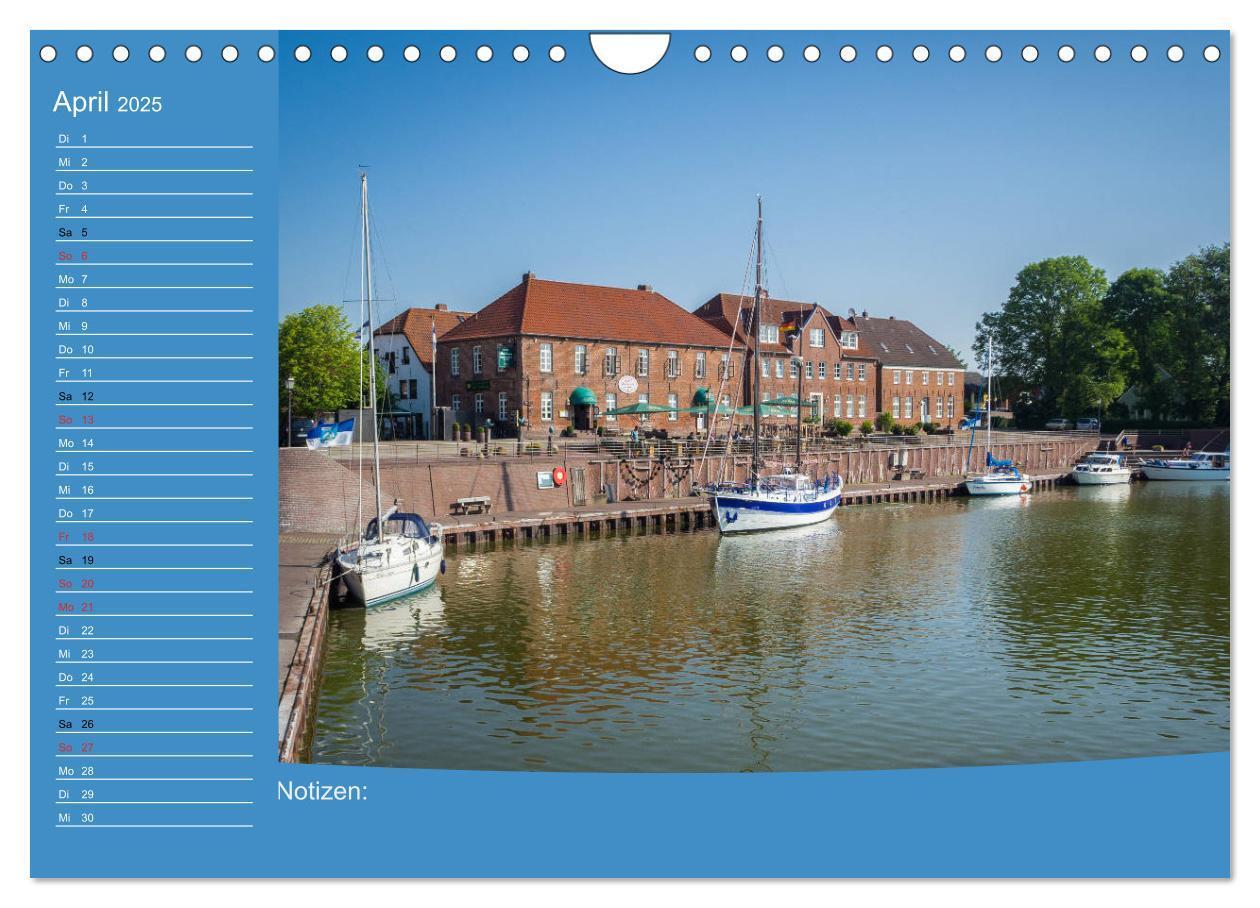 Bild: 9783435419746 | Hooksiel im Friesland (Wandkalender 2025 DIN A4 quer), CALVENDO...