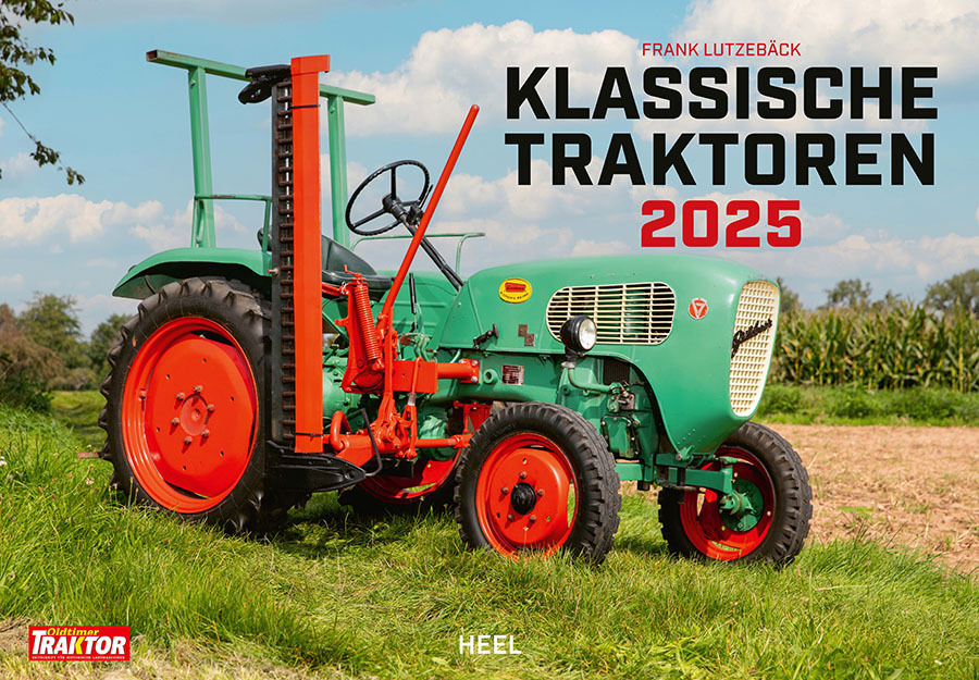 Cover: 9783966648219 | Klassische Traktoren Kalender 2025 | Frank Lutzebäck | Kalender | 2025