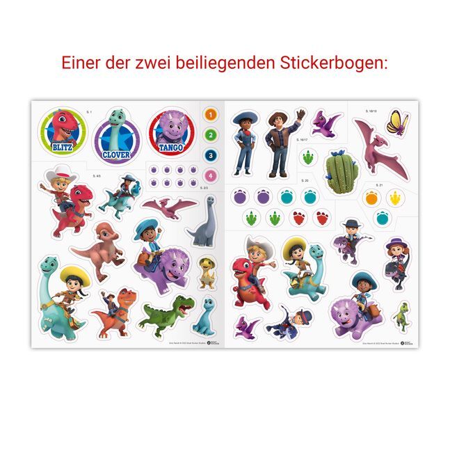 Bild: 9783473496891 | Dino Ranch Stickerspaß | Stefanie Hahn | Taschenbuch | 24 S. | Deutsch