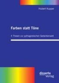 Cover: 9783942109840 | Farben statt Töne. 4 Thesen zur pythagoreischen Gedankenwelt | Kupper