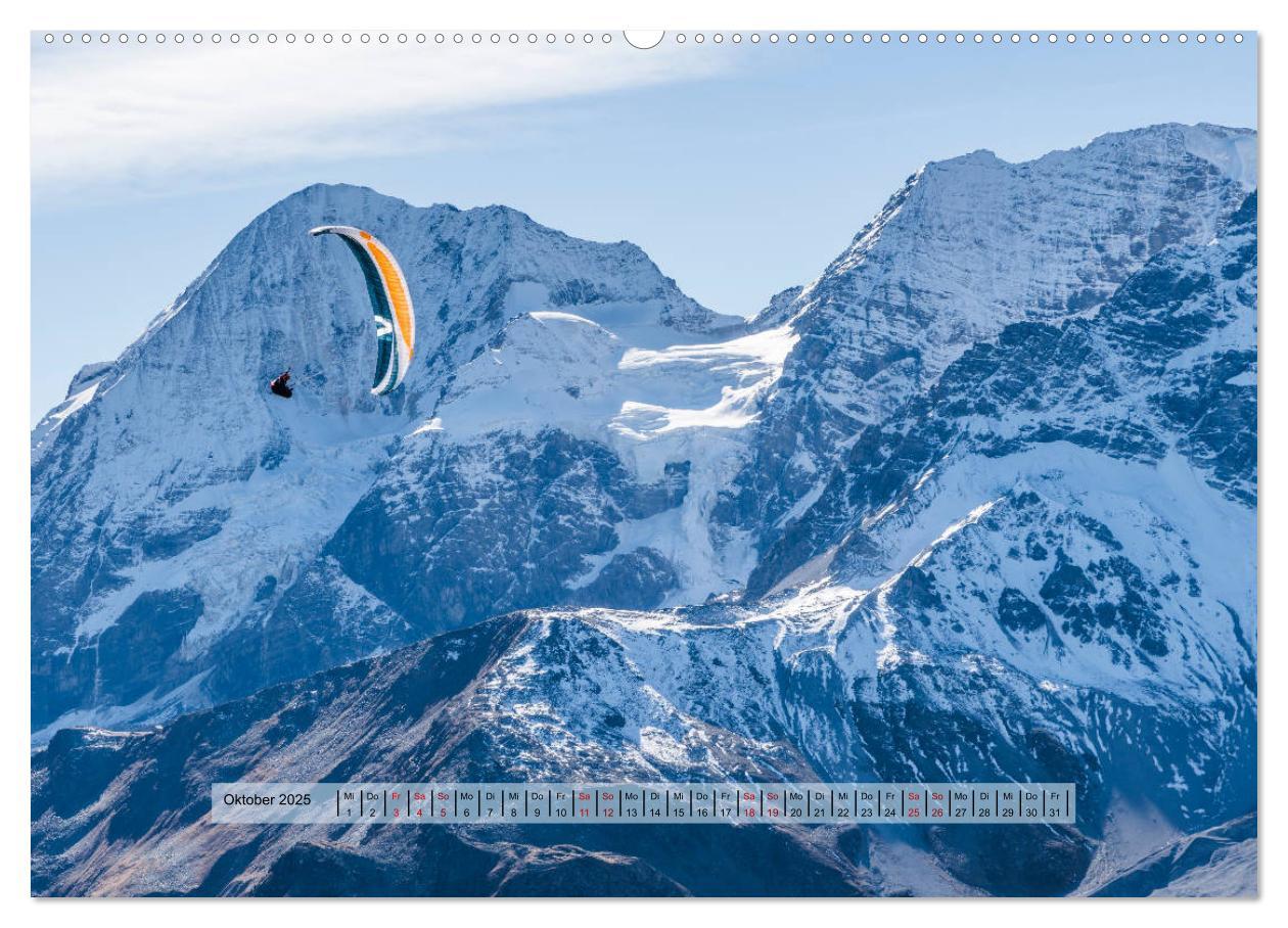 Bild: 9783435334179 | Paragliding - lautloses Schweben (hochwertiger Premium Wandkalender...