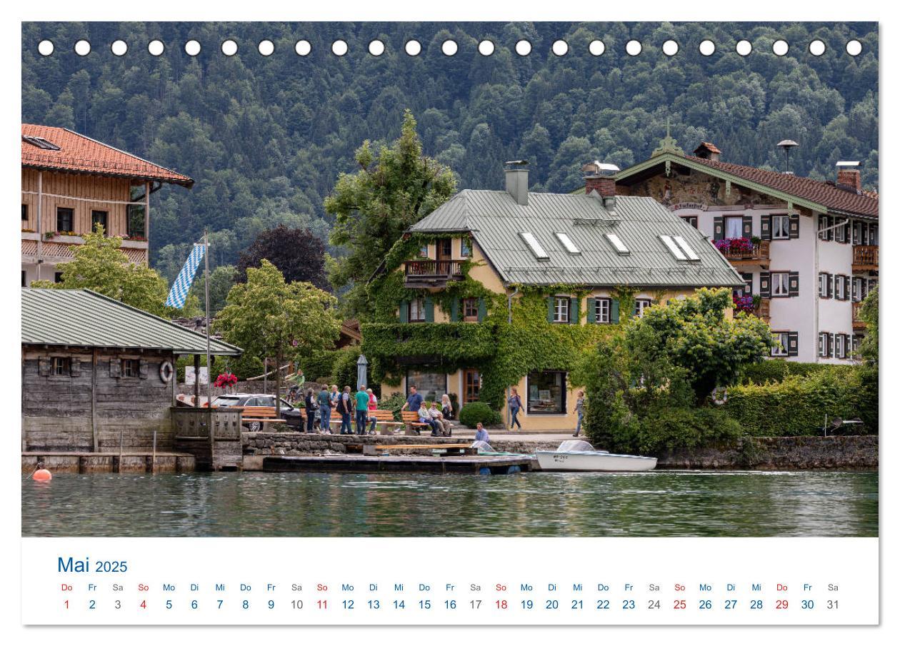 Bild: 9783435212767 | Schöner Tegernsee (Tischkalender 2025 DIN A5 quer), CALVENDO...